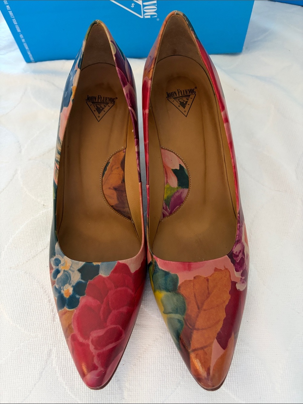 John Fluevog Big Presence Desmond, brand new in box